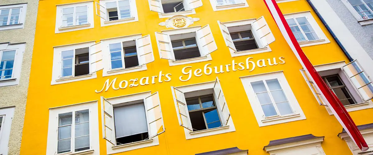 Mozart Geburtshaus - Ausflugsziele rund um Flachau