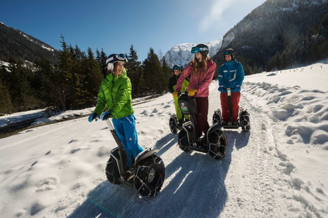 Actionsport im Winterurlaub in Flachau, Salzburger Land