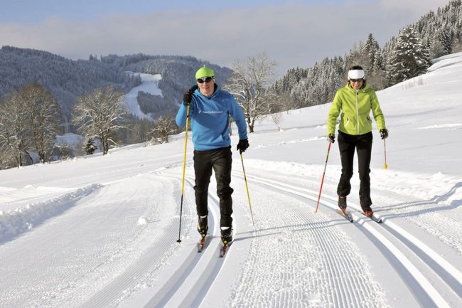 Langlaufen im Winterurlaub in Flachau, Salzburger Land