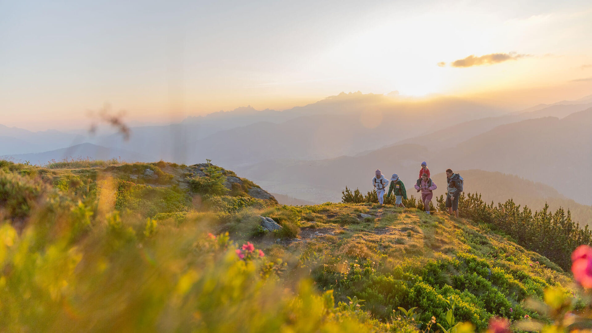 Wandern im Herbst, Urlaub in Flachau